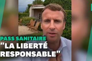 Emmanuel Macron compare le pass sanitaire à l'alcool au volant