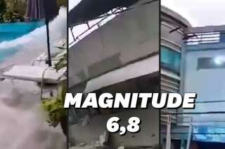 Aux Philippines, les images du séisme de magnitude 6.8