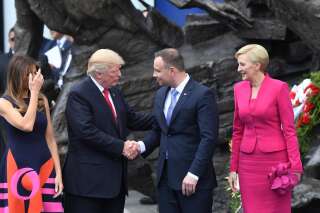 Donald Trump s'est pris un vent magistral de la part de la première dame polonaise