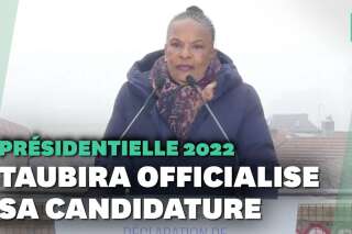 Christiane Taubira confirme sa candidature à la présidentielle 2022