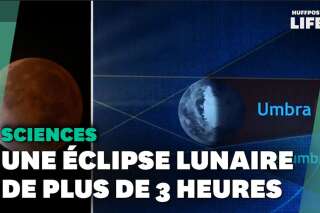 Les images de la plus longue éclipse lunaire 