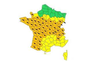 Les orages sont de retour, Météo France place 48 départements en vigilance orange