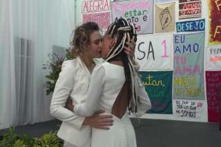 Au Brésil, des couples homosexuels se marient avant que Bolsonaro ne les en empêche