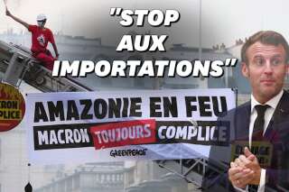Greenpeace bloque l'Élysée pour dénoncer 