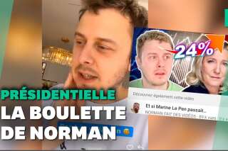 Présidentielle: Norman Thavaud a dû retirer sa vidéo sur Le Pen