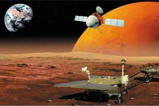 La Chine atteint Mars pour la première fois, le début d'une longue course face à la Nasa