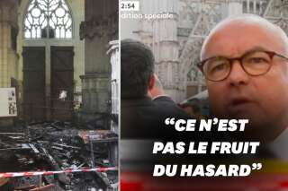Incendie de la cathédrale de Nantes: une enquête ouverte pour incendie volontaire