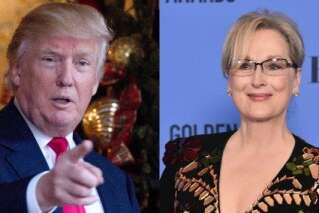 Donald Trump réagit au discours de Meryl Streep aux Golden Globes 2017: 