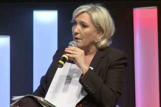 Le tacle de Marine Le Pen à Pierre Gattaz devant le MEDEF