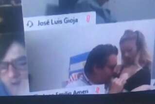 Argentine: un député suspendu pour avoir embrassé le sein de sa femme en pleine visioconférence