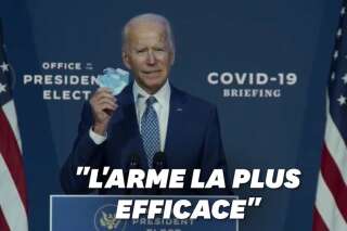Face au Covid-19, Joe Biden implore les Américains de porter le masque