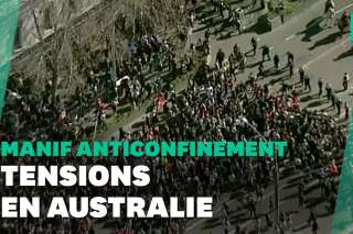 Australie: une manif anticonfinement dégénère, plus de 200 arrestations