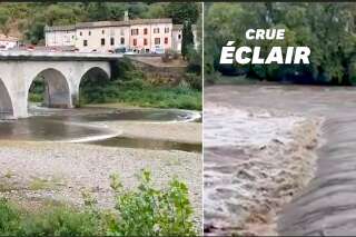 Orages dans le Gard: Des crues soudaines après des pluies torrentielles