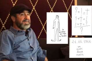 Éric Cantona décrypte trois de ses dessins pour nous