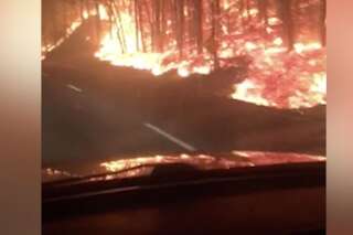 Des automobilistes échappent de justesse aux incendies qui ravagent le Tennessee