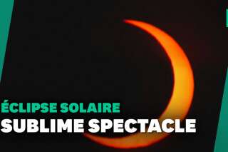 Éclipse solaire partielle: les plus belles images du passage de la lune