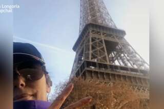 Eva Longoria adore Paris (mais surtout la tour Eiffel)