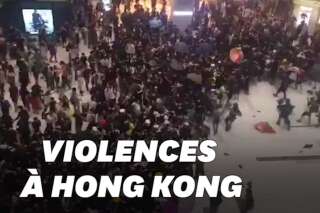 À Hong Kong, un centre commercial ravagé par les heurts entre policiers et manifestants