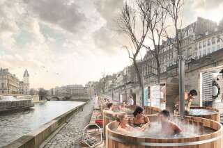 Paris: les bains chauds d'Ikea le long de la Seine fâchent les écolos