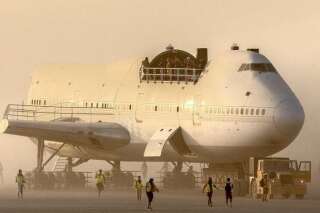 Après le Burning Man 2018, ce Boeing 747 a (enfin) pu être déplacé du désert