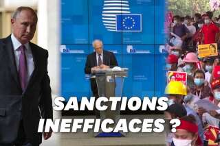 Russie, Birmanie... l'UE multiplie les sanctions internationales, sans grand résultat?