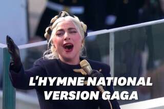 Lady Gaga chante l'hymne national américain pour l'investiture de Joe Biden