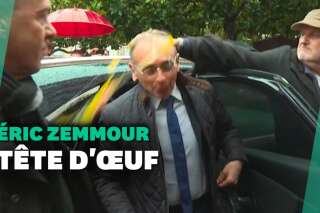 À Moissac, Éric Zemmour visé par un jet d’œuf
