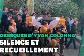 Corse: Les funérailles d'Yvan Colonna à Cargèse devant une foule nombreuse et compacte