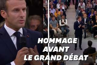 Préfecture de police: Macron ouvre le débat sur les retraites par une minute de silence