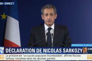 Nicolas Sarkozy fait ses adieux, éliminé du premier tour de la primaire