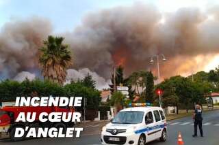 À Anglet, un important incendie force les habitants à évacuer
