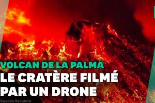 Les images spectaculaires du volcan de La Palma filmé par un drone