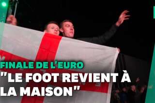 Euro 2020: les supporters anglais fêtent bruyamment leur qualification en finale