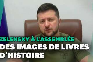 Zelensky compare Marioupol aux ruines de Verdun devant les élus français