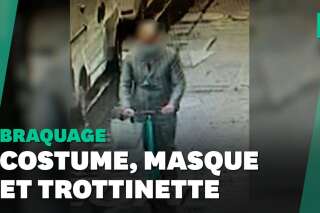 Braquage de Chaumet: BFM dévoile des images du voleur en trottinette