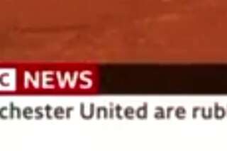 La BBC s'excuse après un bandeau télé insultant Manchester United