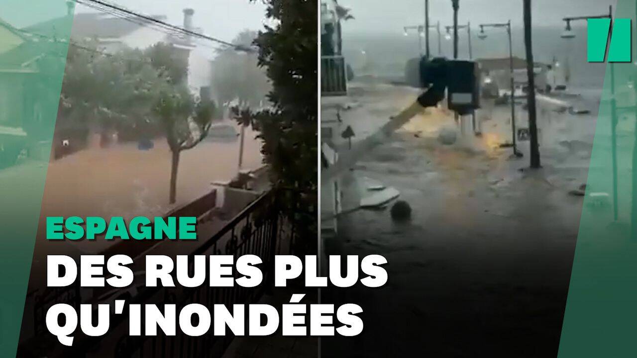 Imágenes de lluvias torrenciales en Cataluña