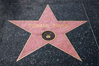 L'étoile de Trump à Hollywood recouverte de croix gammées