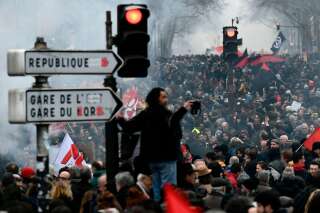 Manifestations: 65.000 manifestants à Paris selon la CGT, 49.000 selon la police et 48.000 selon les médias