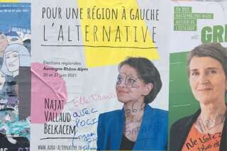 Régionales: Najat Vallaud-Belkacem visée par des tags racistes à Bron