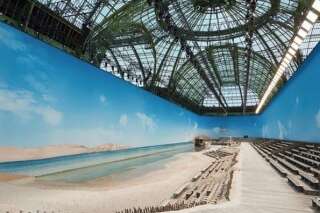 Paris Fashion Week: Chanel a transformé le Grand Palais en immense plage