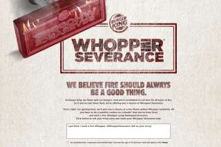 Aux États-Unis, Burger King offre un Whopper à ceux qui annoncent publiquement leur licenciement