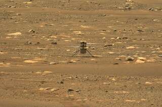 Sur Mars, la Nasa enregistre le son de l'hélicoptère Ingenuity