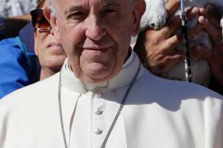 Le pape François s'est fait photobomber par un chien