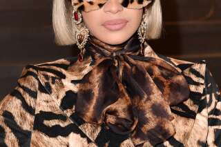 Cardi B  griffe la Fashion Week de Milan dans cette tenue tigre/léopard
