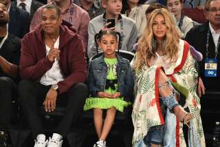 Sortie en famille au NBA All-Star Game pour Beyoncé, Blue Ivy et Jay-z