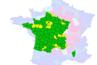 Coronavirus: la carte de France qui montre la hausse des cas de Covid-19