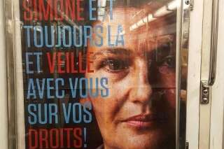 Des street artists répondent à la campagne anti-IVG dans le métro parisien
