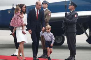 Charlotte et George n'avaient pas l'air ravi du voyage diplomatique de Kate et William en Pologne