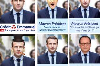 Sitôt dévoilée, la nouvelle affiche présidentielle d'Emmanuel Macron détournée